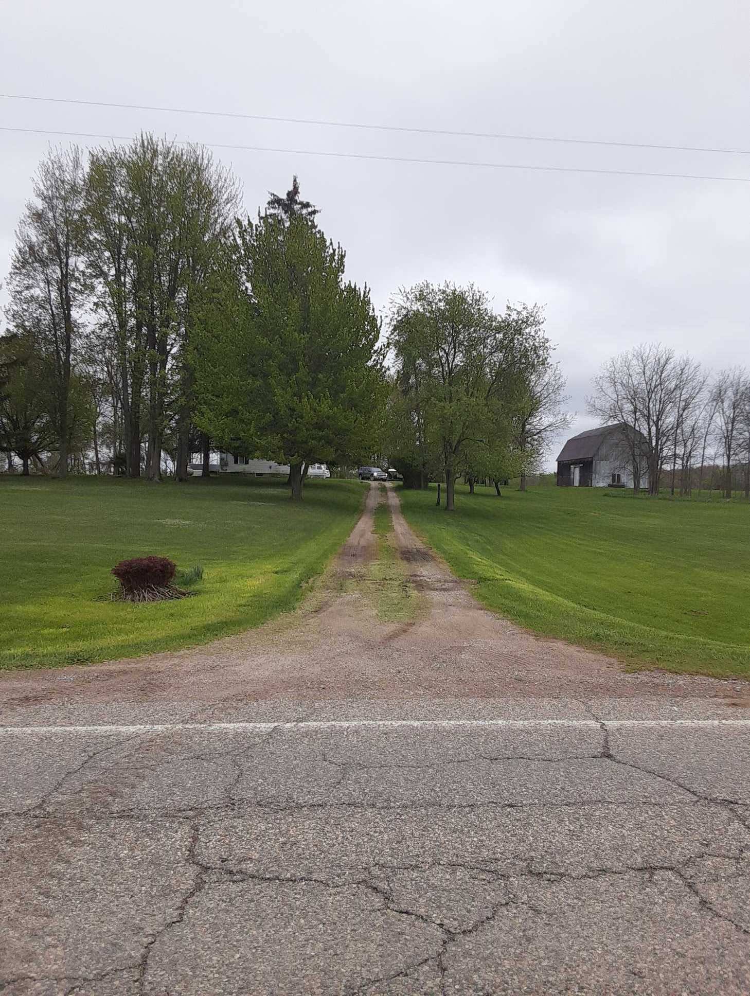 Driveway rebuild before